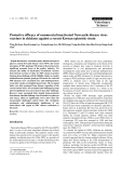 Báo cáo khoa học: "Protective efficacy of commercial inactivated Newcastle disease virus vaccines in chickens against a recent Korean epizootic strain"