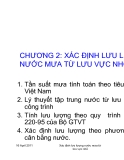  Thủy văn cầu cống - Chương 2