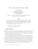 Báo cáo toán học: "Star coloring high girth planar graphs"