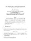 Báo cáo toán học: "Jack deformations of Plancherel measures and traceless Gaussian random matrices"