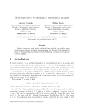 Báo cáo toán học: "Non-repetitive 3-coloring of subdivided graphs"