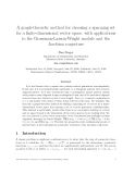 Báo cáo toán học: "A graph-theoretic method for choosing a spanning set for a ﬁnite-dimensional vector space, with applications to the Grossman-Larson-Wright module and the Jacobian conjecture"