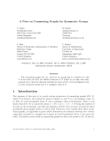 Báo cáo toán học: "A Note on Commuting Graphs for Symmetric Groups"