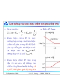 Bài giảng lý thuyết điều khiển tự động - Thiết kế hệ thống điều khiển liên tục part 3