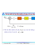 Bài giảng lý thuyết điều khiển tự động - Phân tích và thiết kế hệ thống điều khiển rời rạc part 8