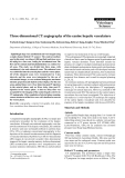 Báo cáo khoa học: "Three-dimensional CT angiography of the canine hepatic vasculature"