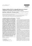 Báo cáo khoa học: " Imaging evaluation of the liver using multi-detector row computed tomography in micropigs as potential living liver donors"