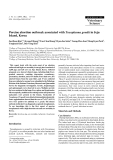 Báo cáo khoa học: " Porcine abortion outbreak associated with Toxoplasma gondii in Jeju Island, Korea"