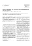 Báo cáo khoa học: " Dilation of the olfactory bulb cavity concurrent with hydrocephalus in four small breed dogs"