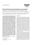 Báo cáo khoa học: " Effect of multi-planar CT image reformatting on surgeon diagnostic performance for localizing thoracolumbar disc extrusions in dogs"