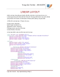 Lập trình Android: LinearLayout