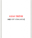 Giáo trình môn điện tử công suất