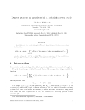 Báo cáo toán hoc:"Degree powers in graphs with a forbidden even cycle"