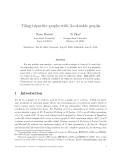 Báo cáo toán hoc:"Tiling tripartite graphs with 3-colorable graphs"