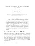 Báo cáo toán hoc:" Properties determined by the Ihara zeta function of a Graph "