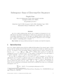 Báo cáo toán hoc:" Subsequence Sums of Zero-sum-free Sequences Pingzhi Yuan "