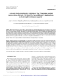 Báo cáo lâm nghiệp: "Leaf and whole-plant water relations of the Patagonian conifer Austrocedrus chilensis (D. Don) Pic. Ser. et Bizzarri: implications on its drought resistance capacity"