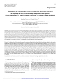 Báo cáo lâm nghiệp: "Variations of construction cost associated to leaf area renewal in saplings of two co-occurring temperate tree species (Acer platanoides L. and Fraxinus excelsior L.) along a light gradient"