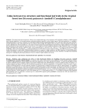 Báo cáo lâm nghiệp: "Links between tree structure and functional leaf traits in the tropical forest tree Dicorynia guianensis Amshoff (Caesalpiniaceae)"