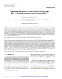 Báo cáo lâm nghiệp: " Viscoelastic behaviour of green wood across the grain. Part I. Thermally activated creep tests up to 120 °C"