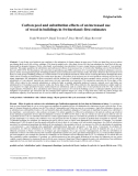 Báo cáo lâm nghiệp: "Carbon pool and substitution effects of an increased use of wood in buildings in Switzerland: first estimates"