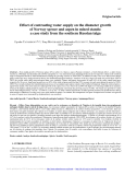 Báo cáo lâm nghiệp: "Effect of contrasting water supply on the diameter growth of Norway spruce and aspen in mixed stands: a case study from the southern Russian taiga"