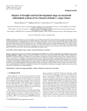 Báo cáo lâm nghiệp: " Impact of drought and leaf development stage on enzymatic antioxidant system of two Populus deltoides × nigra clones"