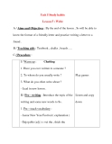 Giáo án Tiếng Anh lớp 8: Unit 5 Study habits Lesson 5 : Write