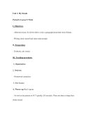 Unit 1: My friendsPeriod 6: Lesson 5: Write 