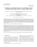 Báo cáo lâm nghiệp:"The influence of microclimate and tree age on the defense capacity of European beech (Fagus sylvatica L. ) against oxidative stress"