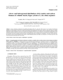 Báo cáo lâm nghiệp: "Above- and belowground distribution of dry matter and carbon biomass of Atlantic beech (Fagus sylvatica L.) in a time sequence"