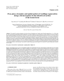 Báo cáo lâm nghiệp: "Picea glauca dynamics and spatial pattern of seedlings regeneration along a chronosequence in the mixedwood section of the boreal forest"