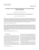 Báo cáo lâm nghiệp: "Evaluation of new silvicultural alternatives for Scots pine stands in northern Spain"