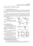 Chương 6: KẾT CẤU VÀ TÍNH TOÁN DÀN