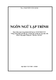 GIÁO TRÌNH NGÔN NGỮ LẬP TRÌNH -Th.s. NGUYỄN VĂN LINH