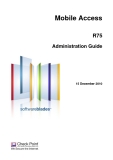 Mobile Access R75 Administration Guide