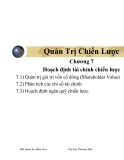 Quản Trị Chiến Lược - Chương 7