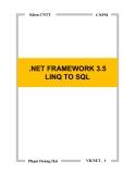 NET FRAMEWORK 3.5 LINQ TO SQL