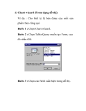 Chart wizard (Form dạng đồ thị)
