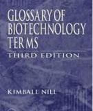 GLOSSARY OF BIOTECHNOLOGY TERMS