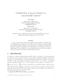 Báo cáo toán học: "Classiﬁcation of (p, q, n) dipoles on nonorientable surfaces"