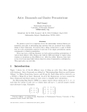 Báo cáo toán học: "Aztec Diamonds and Baxter Permutations"