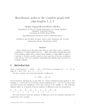 Báo cáo toán học: "Hamiltonian paths in the complete graph with edge-lengths 1, 2, 3"