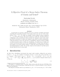 Báo cáo toán học: "A Bijective Proof of a Major Index Theorem of Garsia and Gessel"