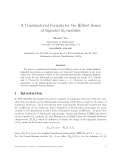 Báo cáo toán học: "A Combinatorial Formula for the Hilbert Series of bigraded Sn-modules"