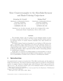 Báo cáo toán học: "More Counterexamples to the Alon-Saks-Seymour and Rank-Coloring Conjectures"