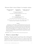 Báo cáo toán học: "Monomer-dimer tatami tilings of rectangular regions"