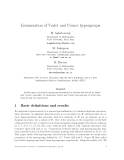 Báo cáo toán học: " Enumeration of Varlet and Comer hypergroups"