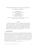 Báo cáo toán học: "Further applications of a power series method for pattern avoidance"