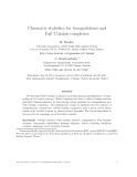 Báo cáo toán học: "Chromatic statistics for triangulations and Fuß–Catalan complexes"